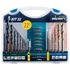 Drill And Screwdriver Bit Set 22 Piece In Carry Case Steel & Masonry